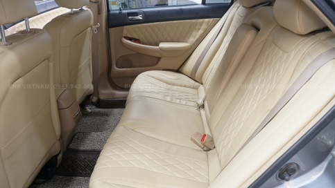 Bọc ghế da công nghiệp ô tô Honda Accord: Cao cấp, Form mẫu chuẩn, mẫu mới nhất
